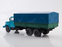 Масштабная модель 1:43 Бортовой грузовик ЗиЛ-133Г40 с тентом, с журналом №61 (Легендарные грузовики СССР)